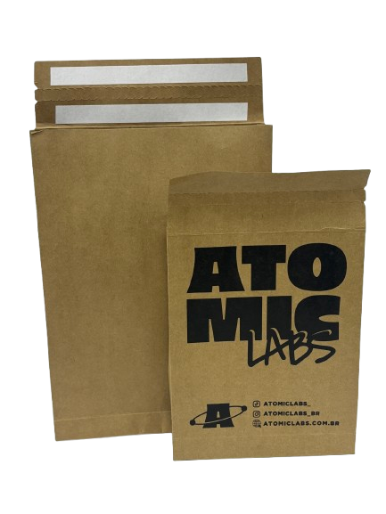 Envelope Kraft de Segurança 200g/m2 Reforçado - 10 Unidades