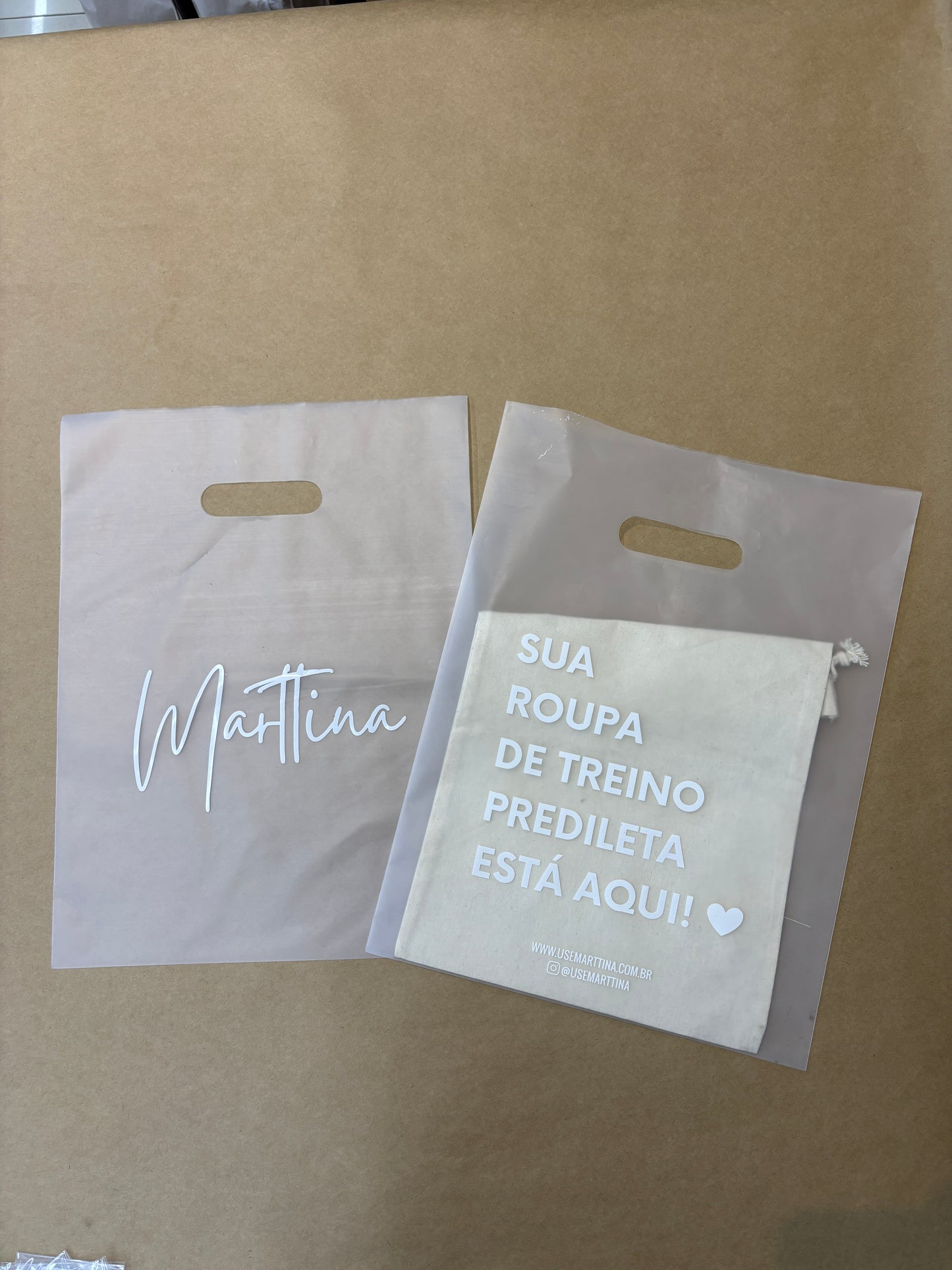 Sacolas Plásticas Vazada - 100 UNIDADES