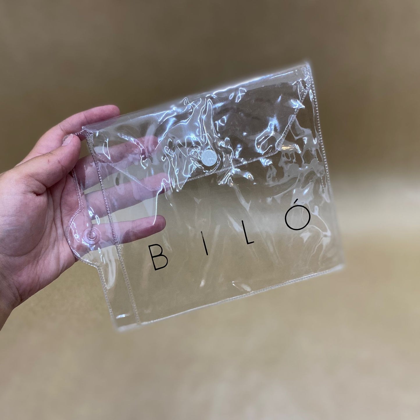 Embalagem PVC Cristal Botão (100 UNIDADES)
