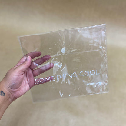 Embalagem PVC Cristal Botão (100 UNIDADES)