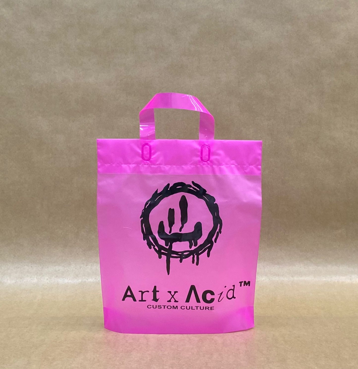 Sacolas Plásticas Alça Fita - 25 unidades