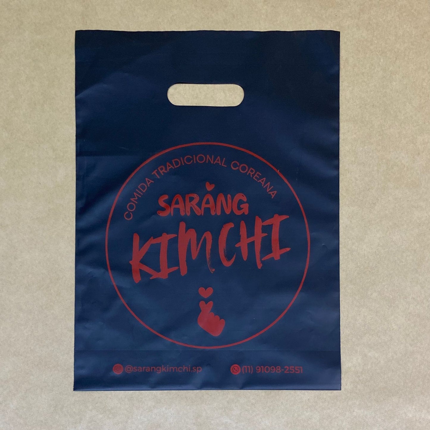 Sacolas Plásticas Vazada - 100 UNIDADES