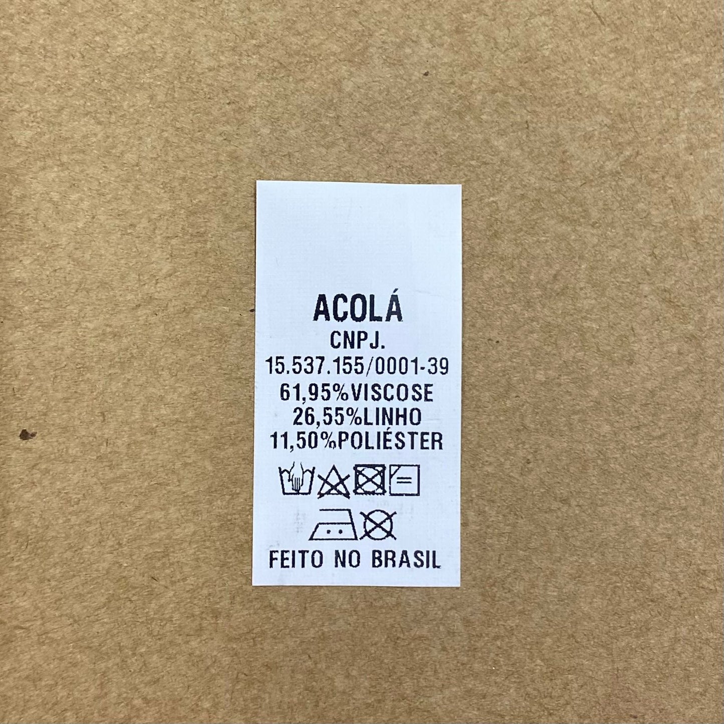 Etiqueta de Nylon Resinado