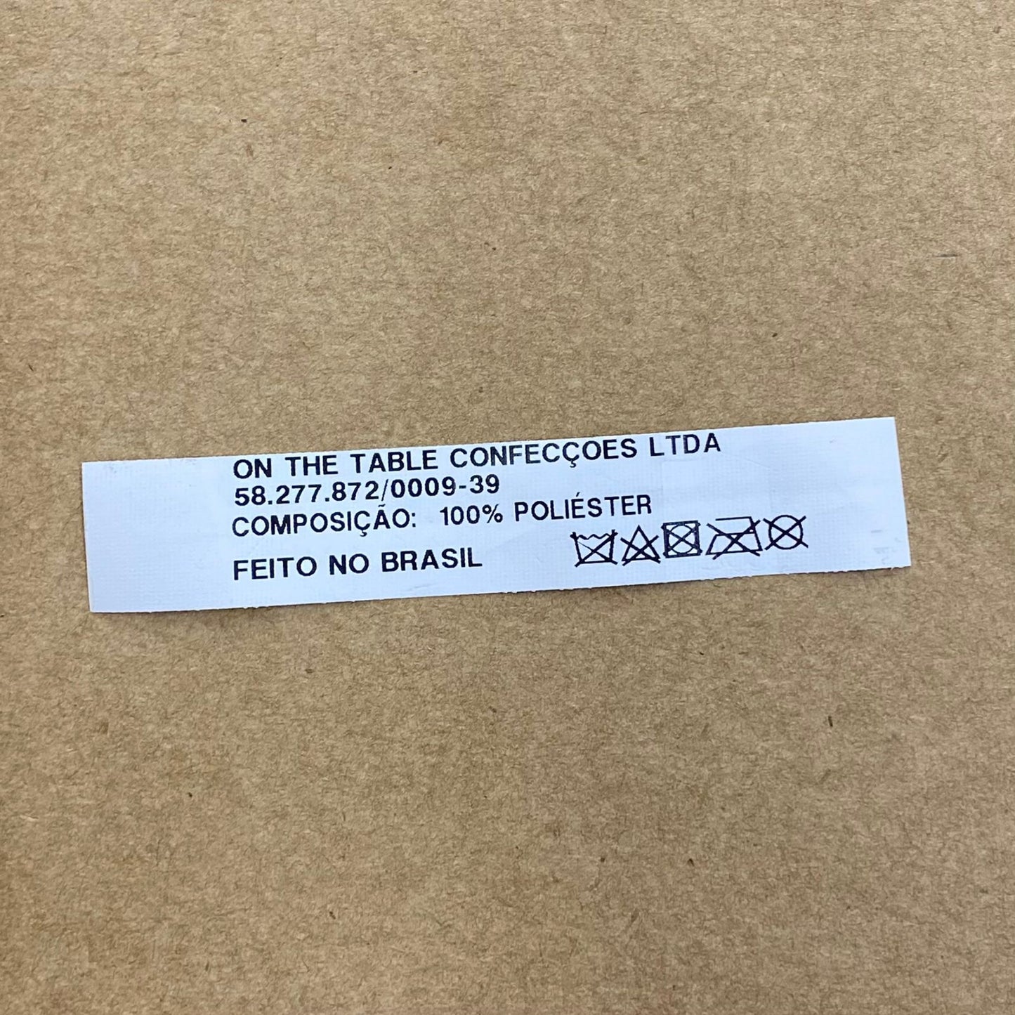 Etiqueta de Nylon Resinado