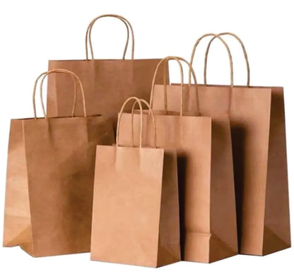 Sacola Kraft 110g - 10 unidades
